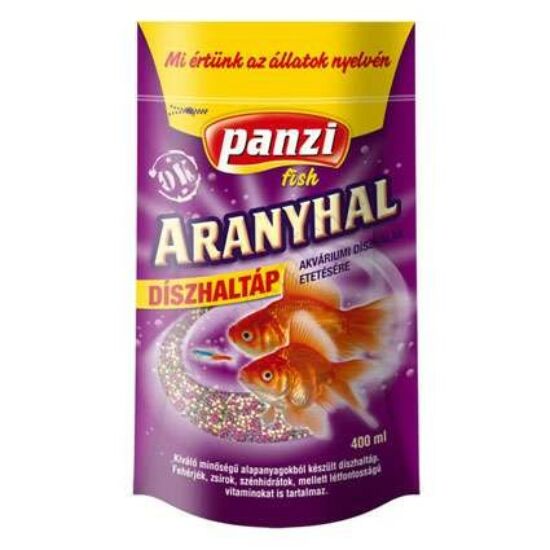 Panzi Aranyhal díszhaltáp 400 ml
