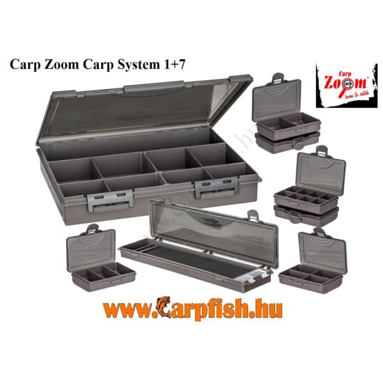 Carp Zoom Carp System 1+7 darabos szerelékes doboz