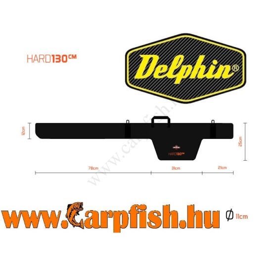 Delphin Dravec HARD bottáska 130 cm