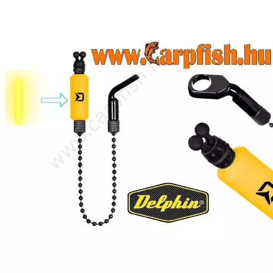 Delphin ROTA Chain Láncos kapásjelző  sárga
