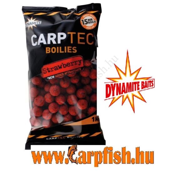Dynamite Baits  CarpTec   Strawberry (eper)  bojli  1 kg / 20mm