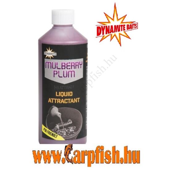 Dynamite Baits Mulberry Plum (eperfa-szilva)  Liquid Attractant Locsoló (500ml)