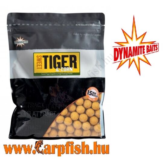 Dynamite Baits Big Fish Sweet Tiger & Corn (tigrismogyoró kukorica) Bojli 20 mm 1kg