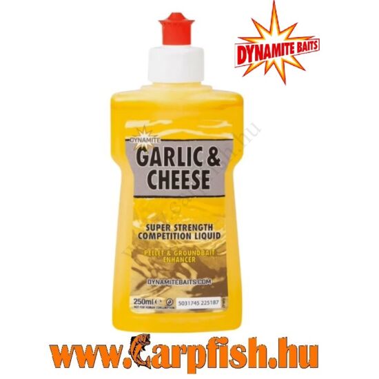 Dynamite Baits XL Liquid Garlic & Cheese (fokhagyma sajt) 250ml