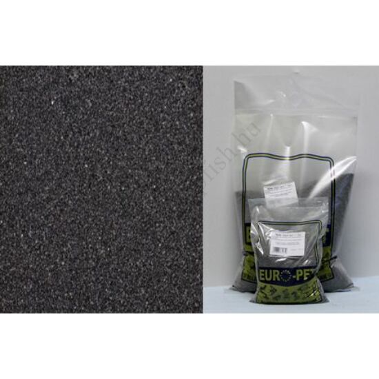 Euro-Pet  fekete homok 15 liter ( kb 18 - 20 kg)  