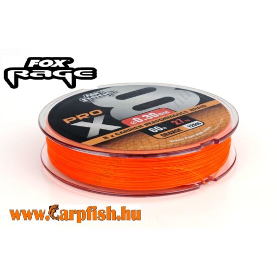 Fox Rage Pro X8 Braid Fluo Orange 120 m