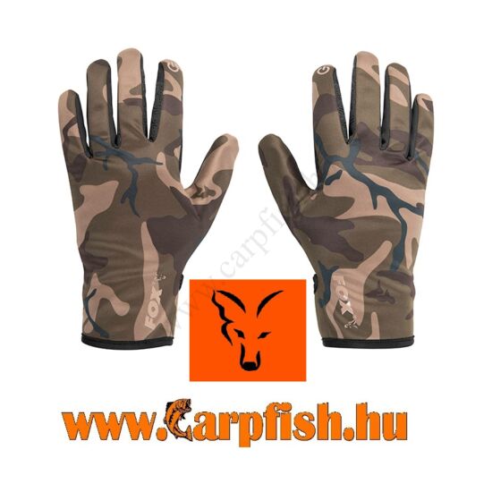 Fox Camo Thermal Gloves Kesztyű