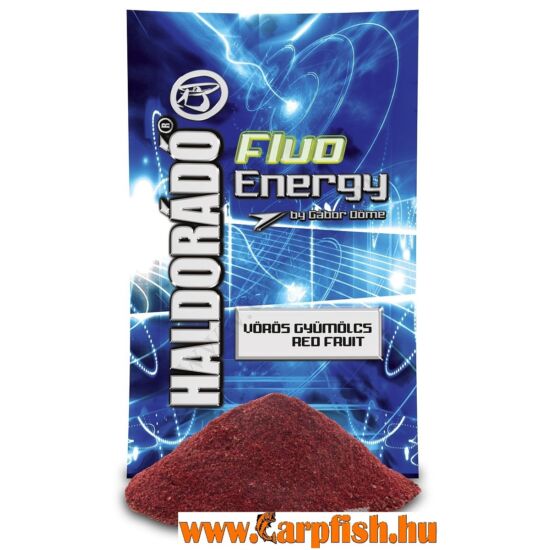 HALDORÁDÓ Fluo Energy - Vörös Gyümölcs etetőanyag 1 kg