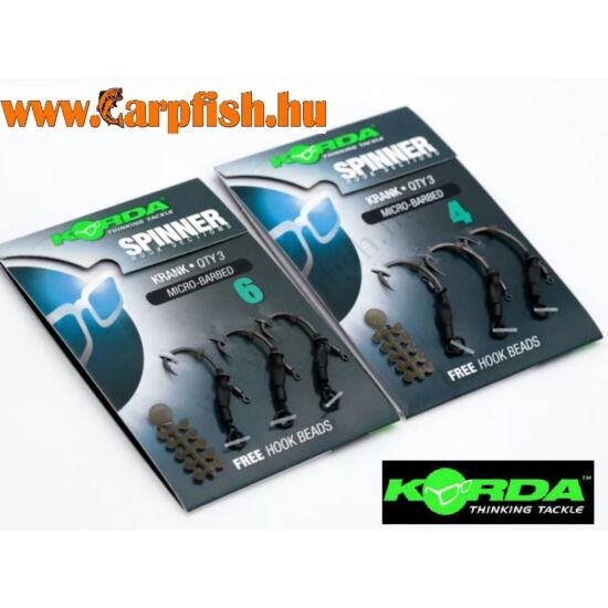 Korda Spinner Hook Sections Krank Micro Barbed 4