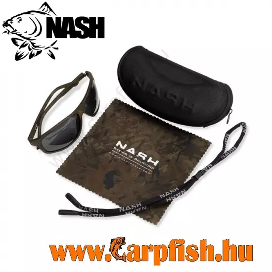 Nash Camo Wraps with Grey Lenses - Napüszemüveg