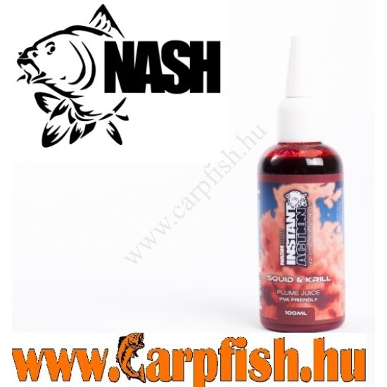 Nash Instant Action Plum Juice Squid & Krill  100ml 