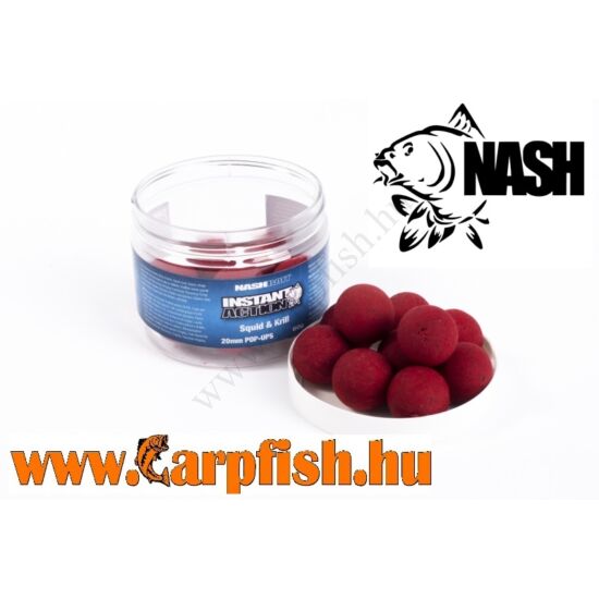 Nash Instant Action Squid and Krill Pop ups  12mm/30 gr