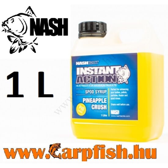 Nash Instant Action Pineaple Crush Spod Syrup(ananász) 1 liter