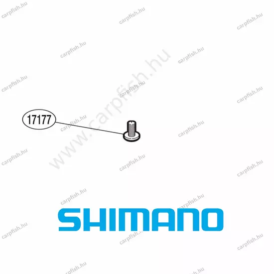 Shimano Screw csavar RD17177/10PS2